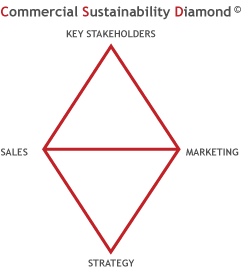 The Mirror The Map, Sustainable Business Development - Commercial Sustainability Diamond